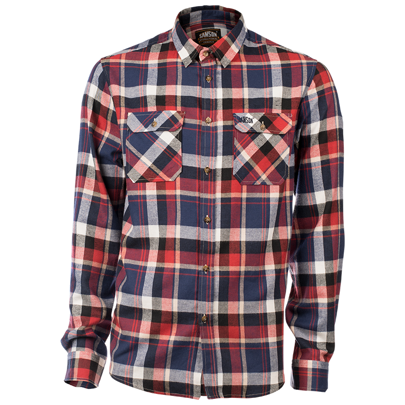 Samson - Shirts - LONG SLEEVE FLANNEL 